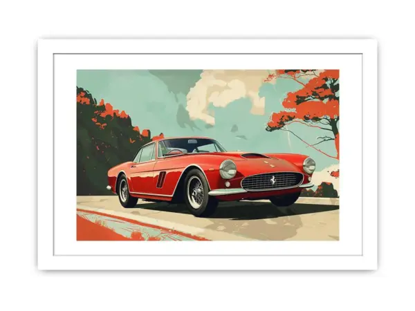 Vintage Car Framed print - Image 2
