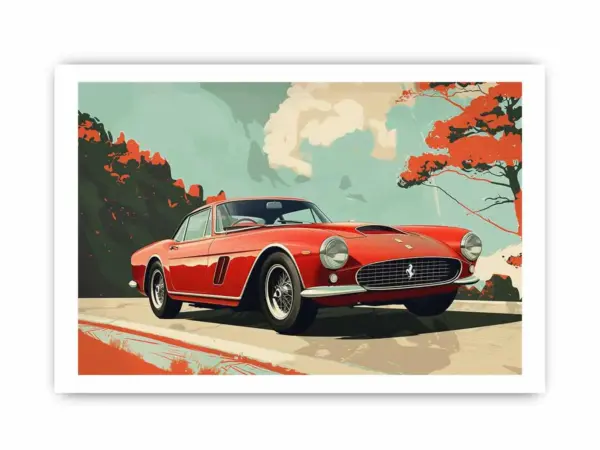Vintage Car Framed print - Image 4