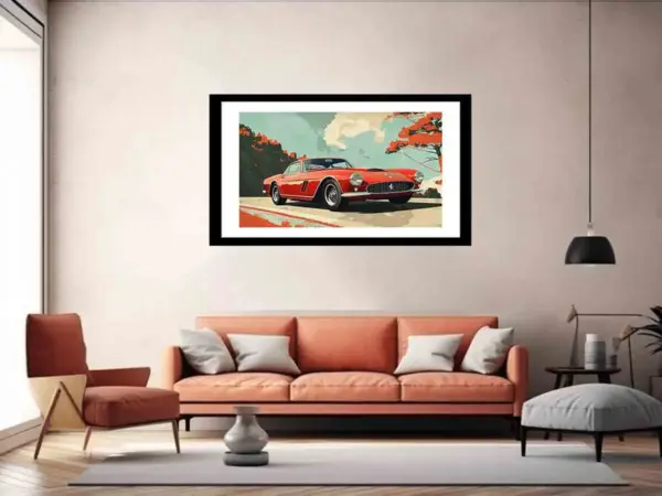 Vintage Car Framed print - Image 5