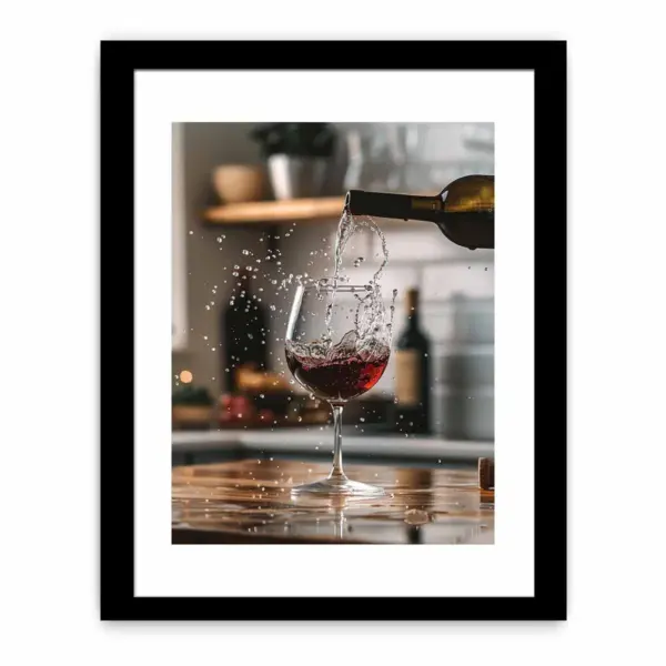 Red Wine Framed Print