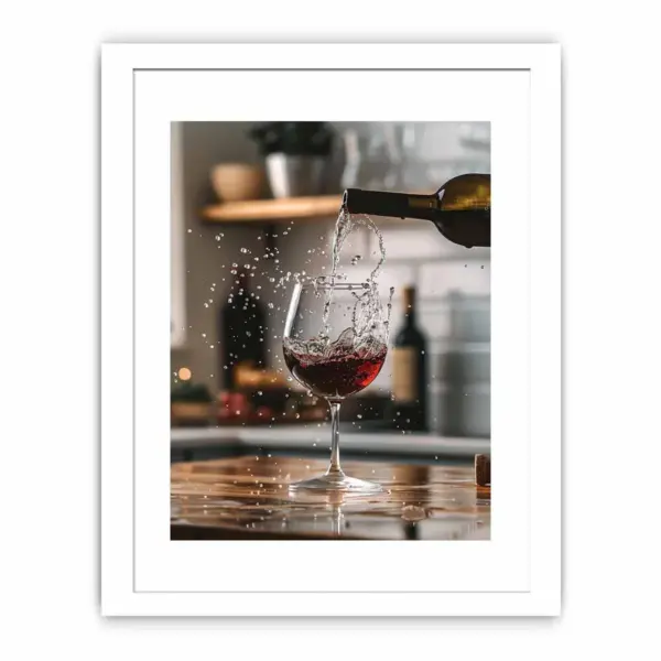 Red Wine Framed Print - Image 2