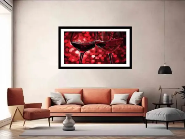 Wine splash art - Image 5
