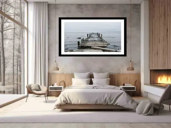 Broken Jetty Framed Print - Image 6