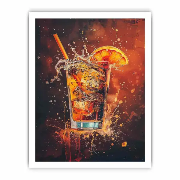 Whiskey Glass Framed Print - Image 4