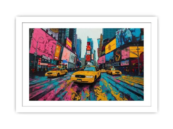 Times Square Framed Framed Print - Image 2