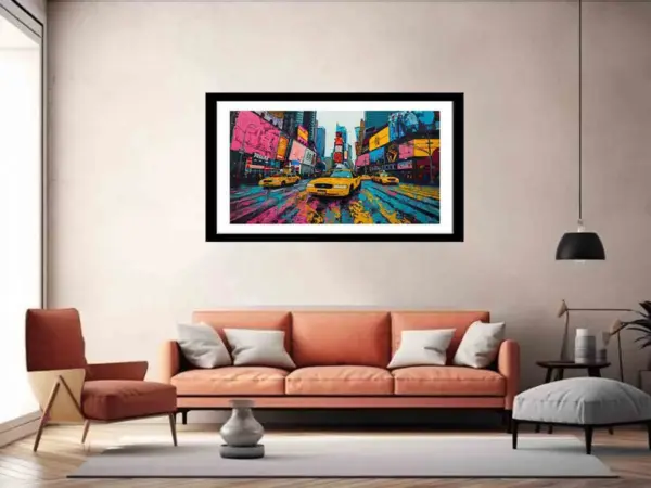 Times Square Framed Framed Print - Image 5