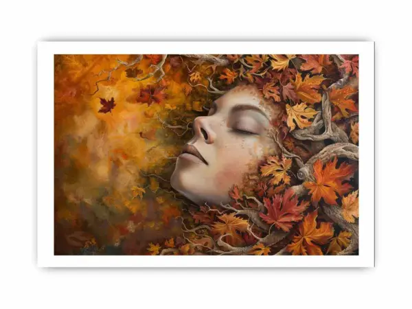 Thought in Fall art - Image 3