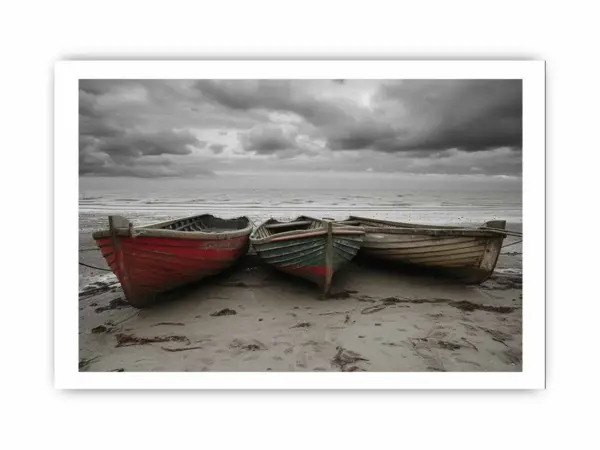 Three Boats Art - Image 4