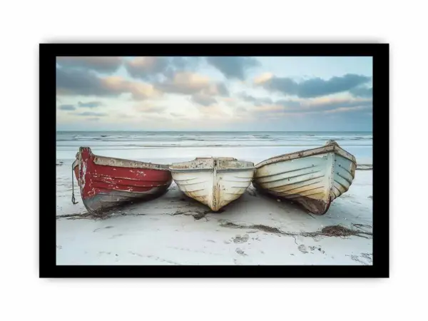 Three Boats Framed print - Image 3