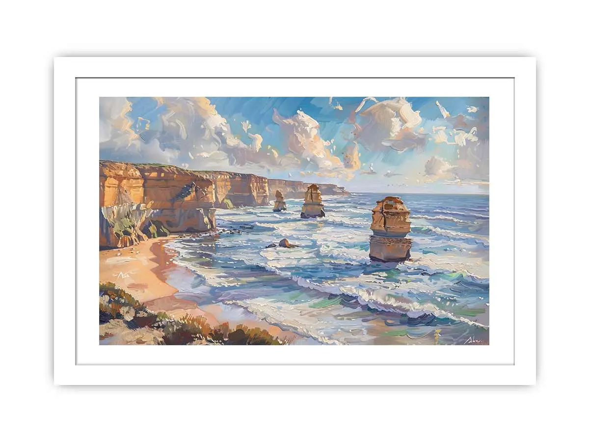 12 Apostles Melbourne Art - Image 2