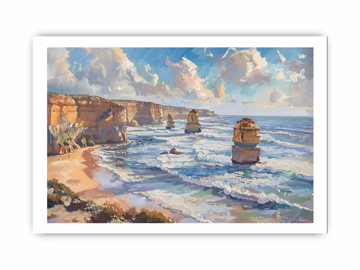 12 Apostles Melbourne Art - Image 4