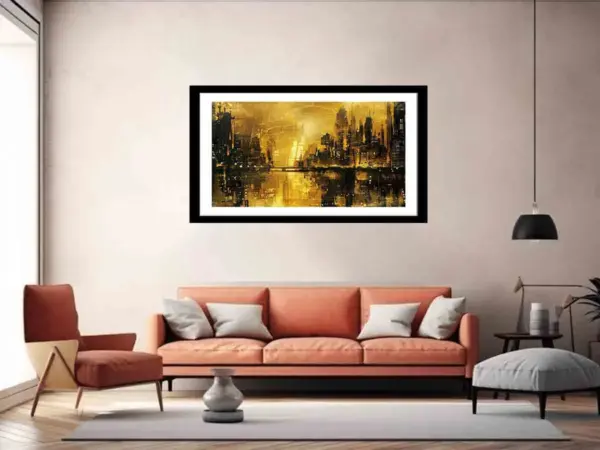 Gold Coast City Art Framed Print - Image 5