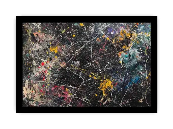 Color Drip Framed print - Image 4