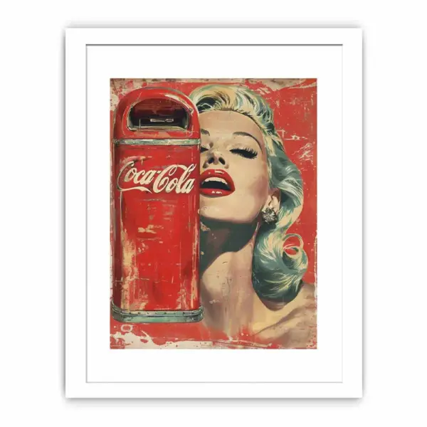 Coke Framed Print Framed Print - Image 2