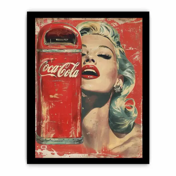 Coke Framed Print Framed Print - Image 3
