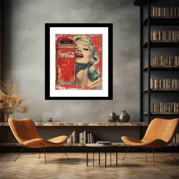 Coke Framed Print Framed Print - Image 5