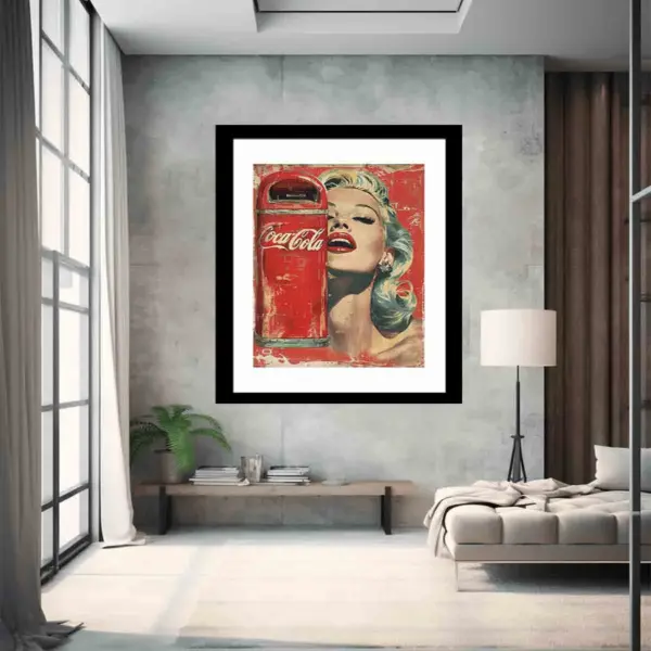 Coke Framed Print Framed Print - Image 6