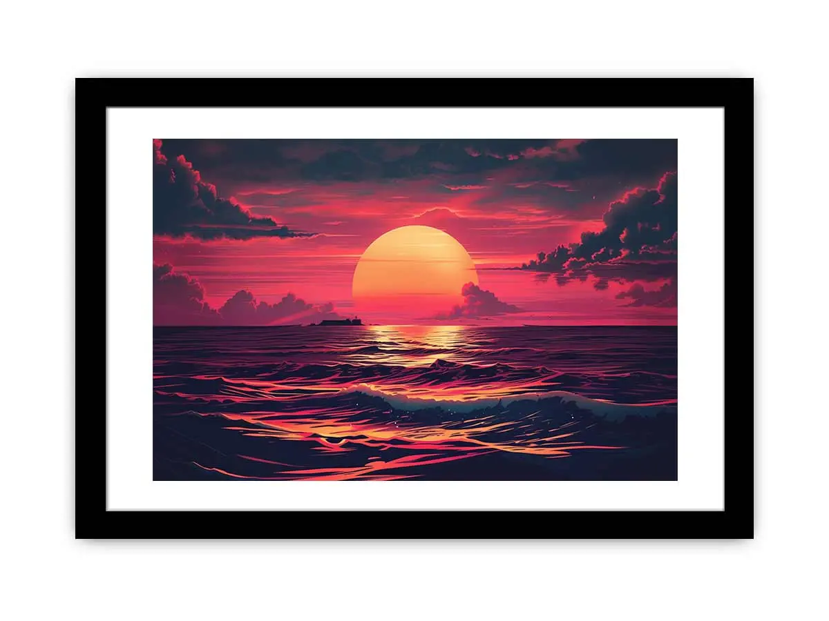 Sunrise Framed Print