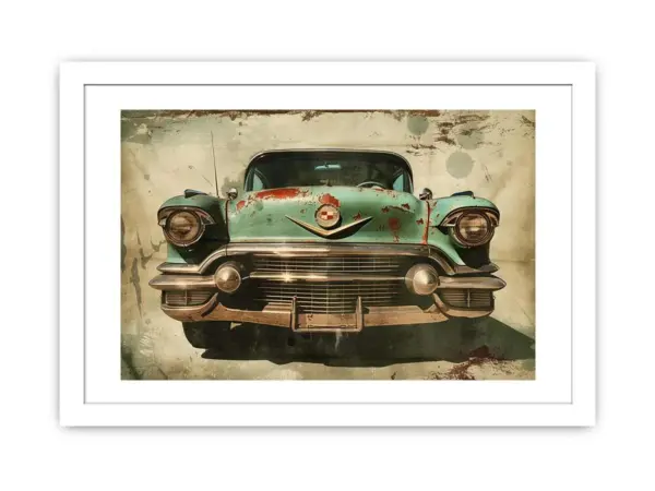 Vintage Car Print - Image 2