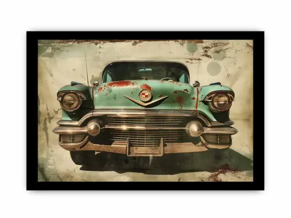 Vintage Car Print - Image 3