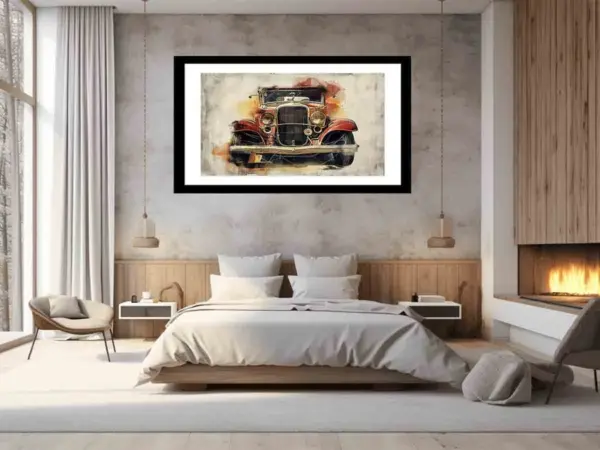 Sexy lady in club Framed Print - Image 6
