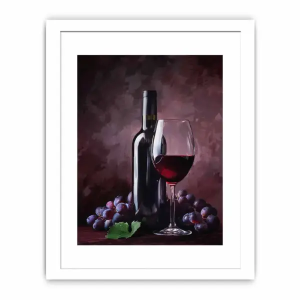 Red Wine Framed Print - Image 2