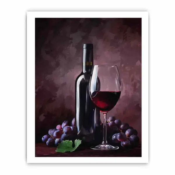 Red Wine Framed Print - Image 4