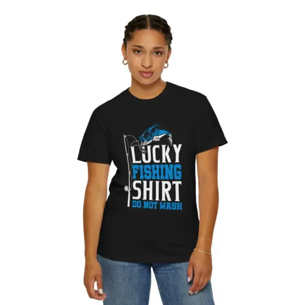 Catch Your Luck with the Lucky Fishing Shirt, Do Not Wash Tee - Image 4