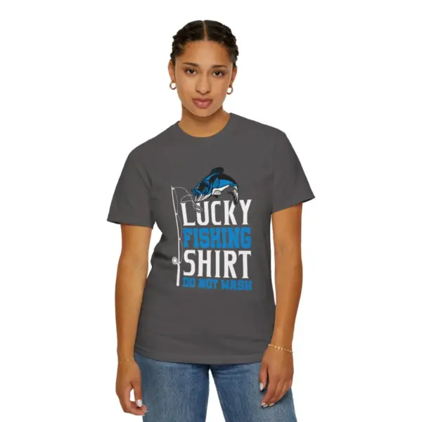 Catch Your Luck with the Lucky Fishing Shirt, Do Not Wash Tee - Image 6