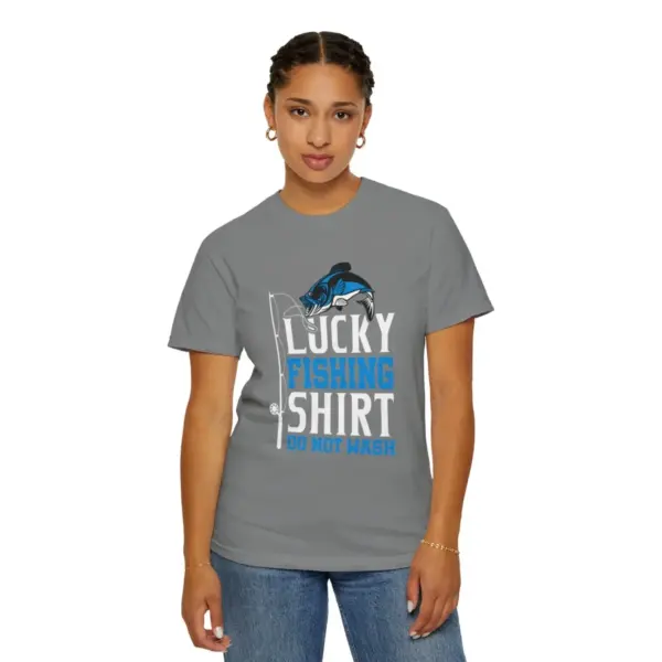 Catch Your Luck with the Lucky Fishing Shirt, Do Not Wash Tee - Image 9