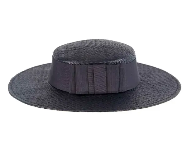 Navy boater hat by Max Alexander - Image 5