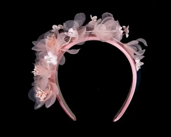 Exclusive petite flower fascinator headband - Image 2