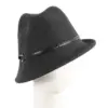 Black felt trilby hat by Max Alexander J402