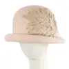 Beige winter fashion hat by Max Alexander
