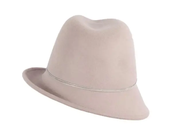 Grey felt trilby hat by Max Alexander J436 - Image 6