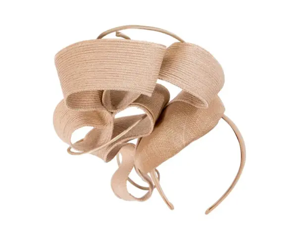 Nude designers racing fascinator by Fillies Collection - Image 6
