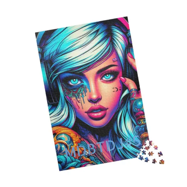 MDBTDJ#5 Puzzle (110, 252, 520, 1014-piece) Tattooed Dj's Limited Edition - Image 2