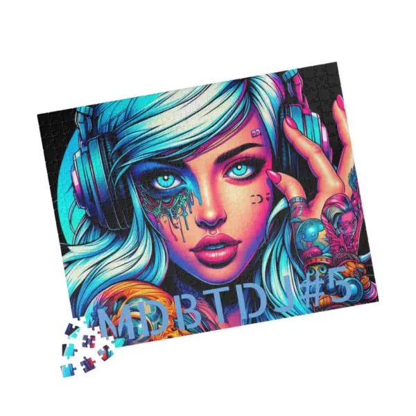 MDBTDJ#5 Puzzle (110, 252, 520, 1014-piece) Tattooed Dj's Limited Edition - Image 4