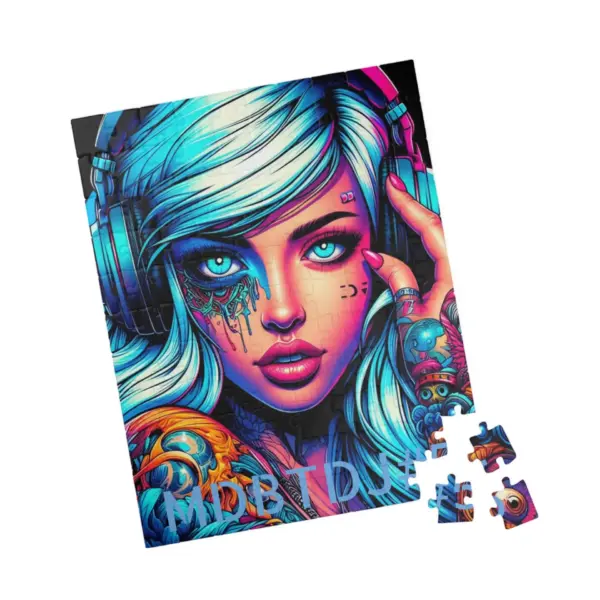MDBTDJ#5 Puzzle (110, 252, 520, 1014-piece) Tattooed Dj's Limited Edition - Image 6