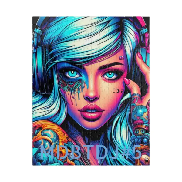 MDBTDJ#5 Puzzle (110, 252, 520, 1014-piece) Tattooed Dj's Limited Edition - Image 21