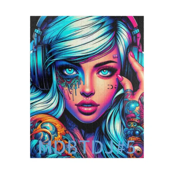 MDBTDJ#5 Puzzle (110, 252, 520, 1014-piece) Tattooed Dj's Limited Edition - Image 23