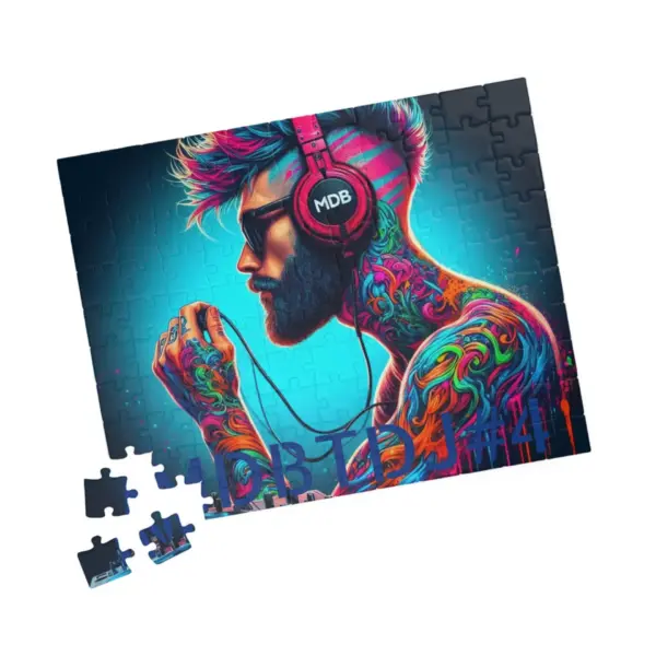 MDBTDJ#4 Puzzle (110, 252, 520, 1014-piece) Tattooed Dj's Limited Edition