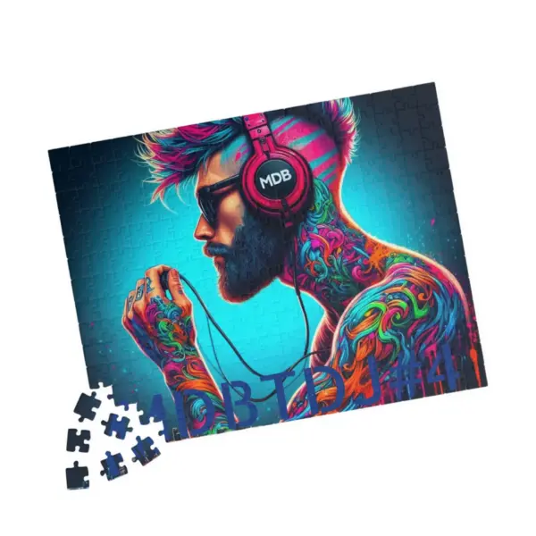 MDBTDJ#4 Puzzle (110, 252, 520, 1014-piece) Tattooed Dj's Limited Edition - Image 3