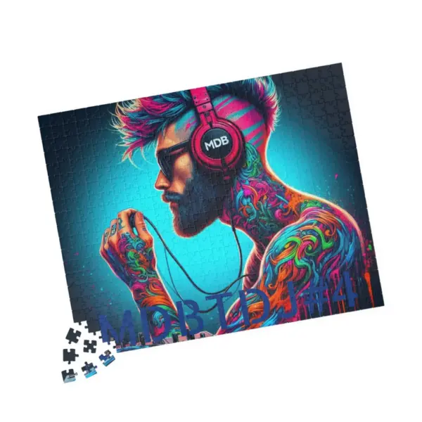 MDBTDJ#4 Puzzle (110, 252, 520, 1014-piece) Tattooed Dj's Limited Edition - Image 4