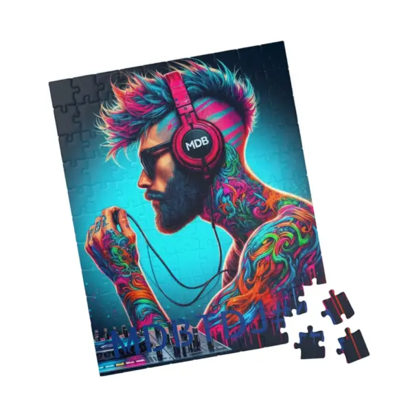MDBTDJ#4 Puzzle (110, 252, 520, 1014-piece) Tattooed Dj's Limited Edition - Image 6