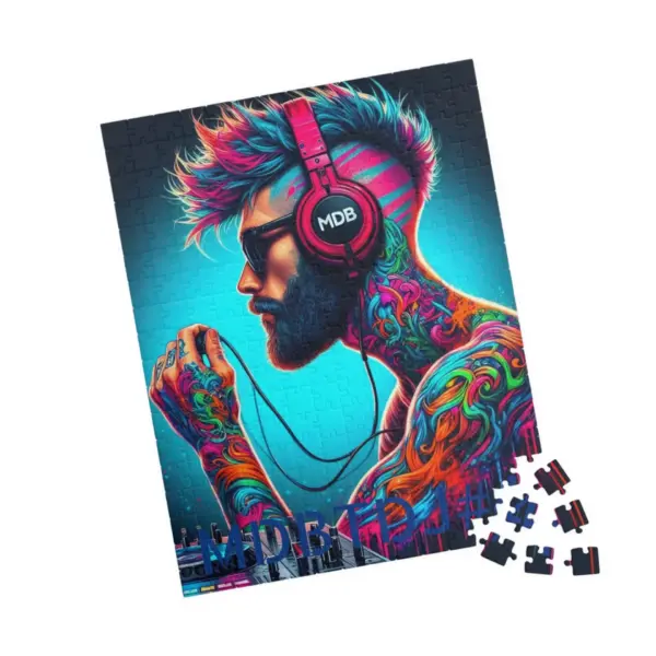 MDBTDJ#4 Puzzle (110, 252, 520, 1014-piece) Tattooed Dj's Limited Edition - Image 7