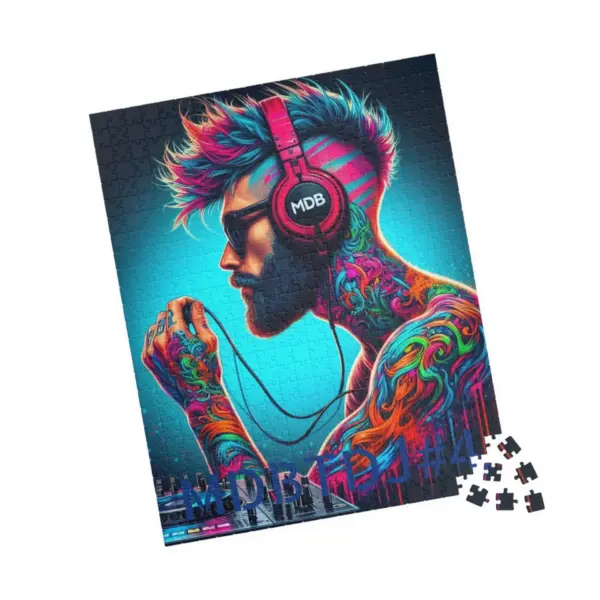 MDBTDJ#4 Puzzle (110, 252, 520, 1014-piece) Tattooed Dj's Limited Edition - Image 8