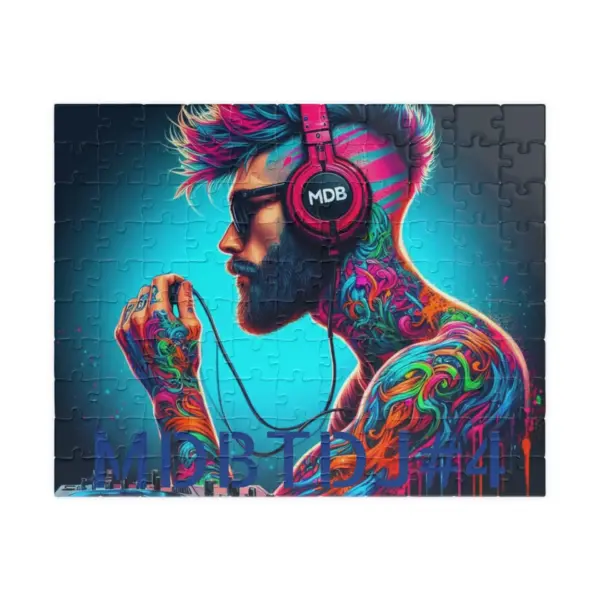 MDBTDJ#4 Puzzle (110, 252, 520, 1014-piece) Tattooed Dj's Limited Edition - Image 9