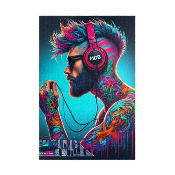 MDBTDJ#4 Puzzle (110, 252, 520, 1014-piece) Tattooed Dj's Limited Edition - Image 12