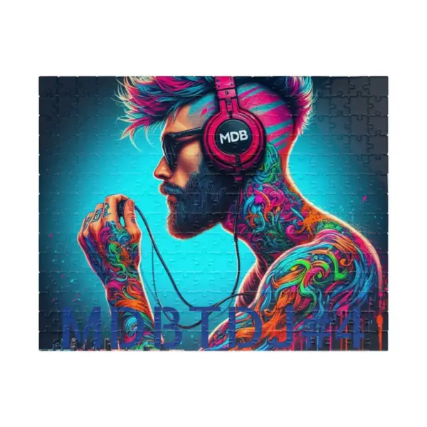 MDBTDJ#4 Puzzle (110, 252, 520, 1014-piece) Tattooed Dj's Limited Edition - Image 14